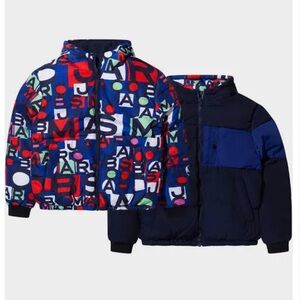 Marc Jacobs Kids Reversible Jacket - Multicolor and Navy